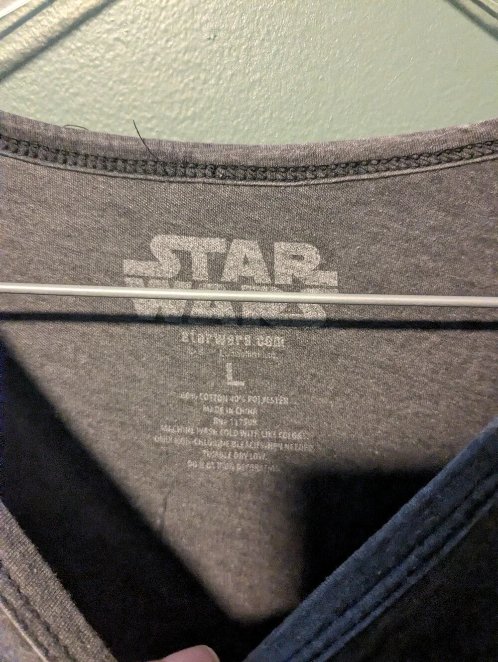 Star Wars Grey Logo Tee